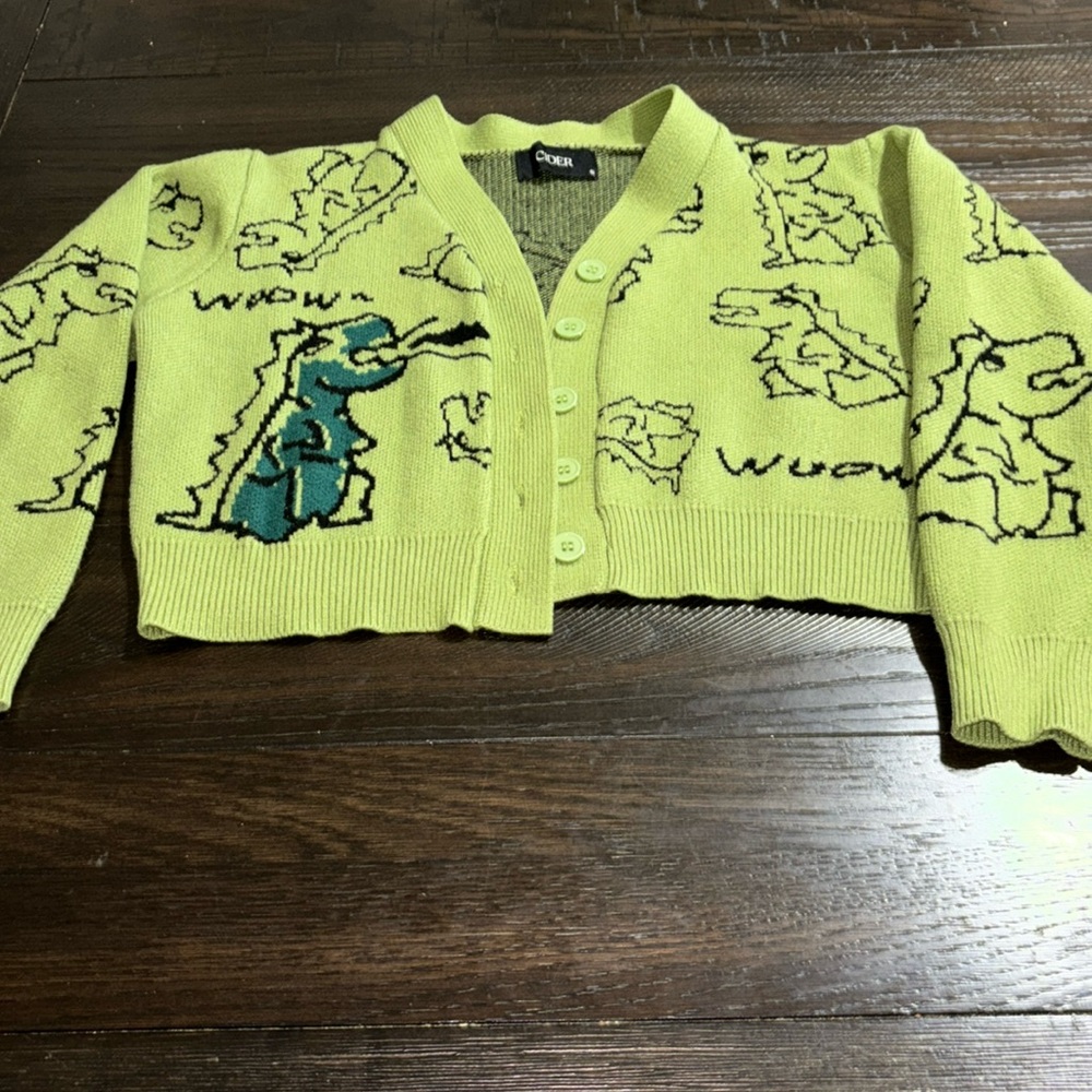 Cider crop cardigan